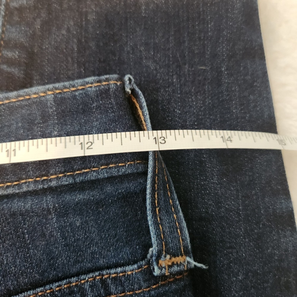 J.Crew‎ High Rise Skinny Dark Wash Jeans Size 26 - Picture 5 of 8